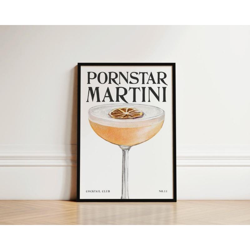 Classic Vintage Cocktail Posters Prints Canvas Painting Wall Art Picture Living Room Restaurant Bar Kitchen Home Decor