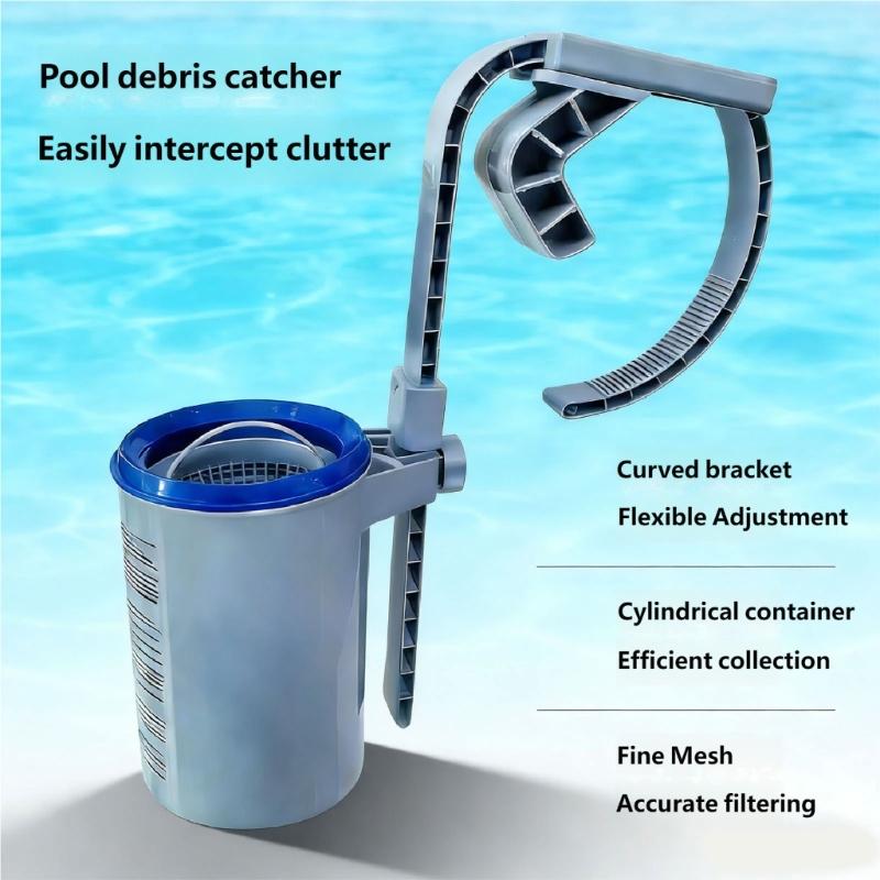 Floating Pool Top Collector With Variable Support For Built In Pools