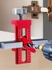 Cabinet Door Mounting Jig Heavy Duty Cabinet Installation Tools Professional Woodworking Drill Guide Cabinet Door Handle Jig