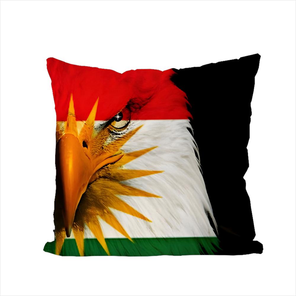 

Kurdistan Flag Pillow Case For Car Sofa Decorative Home Doublesided Print Plush Square Throw Pillow Cushion Cover 30x30cm
