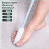 Soft Rubber Foot Brush Toe Scrubber for Callus Removal and Exfoliation