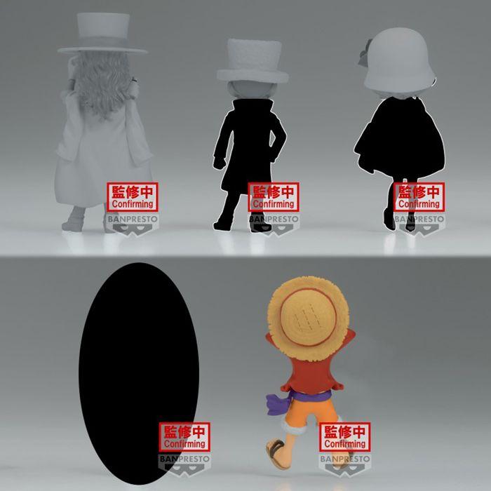 Figurines - banpresto - pack de figurines one piece wcf - 5 personnages - multicolore - idéal collection