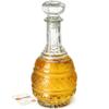 KADAX Crystal Decanter For Whisky Alcohol 1L Glass Bottle With Cork