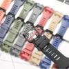 GBD100 Ersatzarmband Geeignet für Casio GBD-100 GBD-100-1/1A7/100SM-4/2A Herren Sport Wasserdichtes Armband Gummi-Uhrenarmband