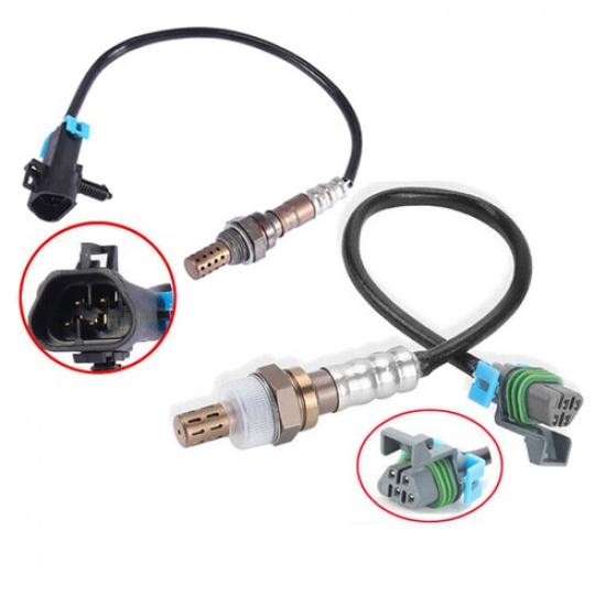 2pcs Oxygen O2 Sensor Upstream +Downstream For 2009-2012 Chevrolet Malibu 2.4L