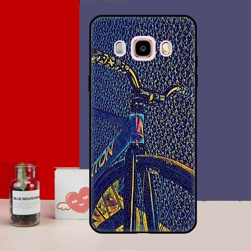 Cyklistický umělecký obal na kolo pro Samsung Galaxy J6 J4 Plus 2018 J8 A6 A7 A8 A9 J1 J3 J5 J7 2016 A3 A5 2017 Coque