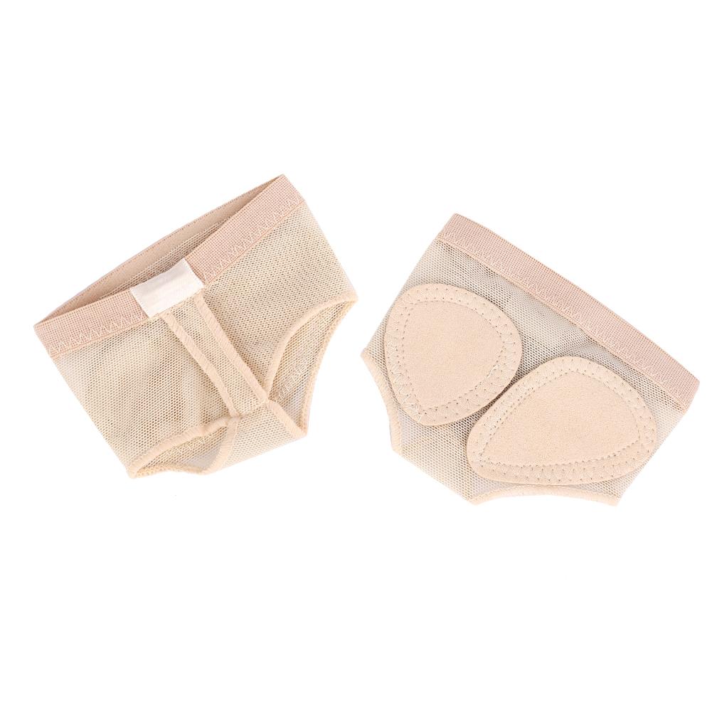 1 Pair Foot Thong Toe Paw Pad Ballet Dance Forefoot Half Protective Shoes (XL)