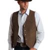 Men's Business Slim-Fit Vest Gentleman's Simple Suit Vest