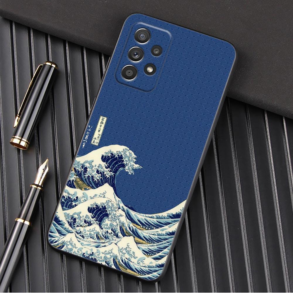 The Great Wave Katsushika Hokusai Phone Case For Samsung Galaxy A57 A56 A37 A55 A36 5G A26 A54 A52 A35 A34 A17 A16 A15 A07 Cover