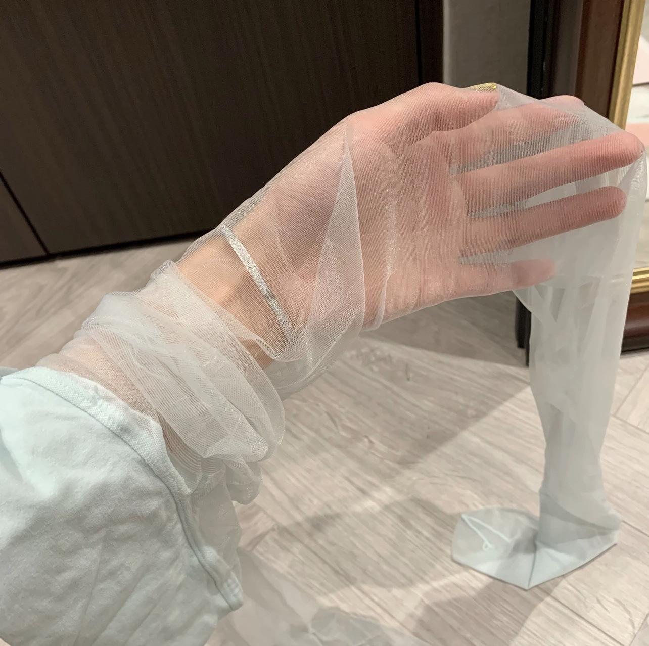 

Мятно-зеленые бесшовные леггинсы Mambo: Женские летние чулки для защиты от солнца One Size Closed Crotch