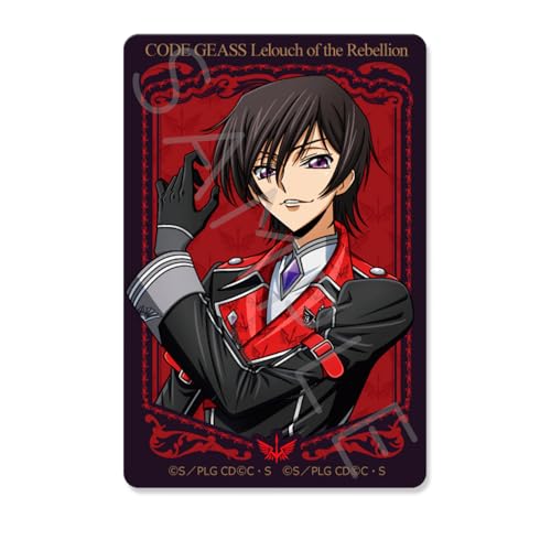Code Geass: Lelouch of the Rebellion" 4th Clear Card Sticker A [10 Trading Types] 10-Piece Box