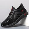 Spring and Autumn Outdoor Leisure Sports Shoes for Men Versatile Breathable Sweat Wicking Running Fitness Low Cut Men's Shoes
