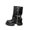 Stivali Martin da donna autunno e inverno nuovi stivali western cowboy retrò stivali da pantaloni con rialzo piccolo stivali da equitazione da donna