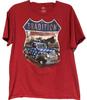 Celebrate Patriotic Shirt Mens Large Red 100% Cotton Truck Tradition Freedom L Unisex T-Shirt