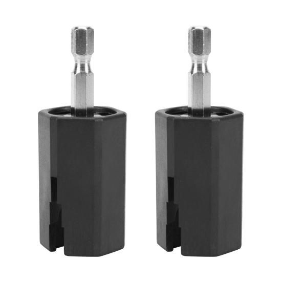 

2Pcs/Set String Drill Bit Fast Rotating Hexagon Head Mini Tuning Peg Winder Drill