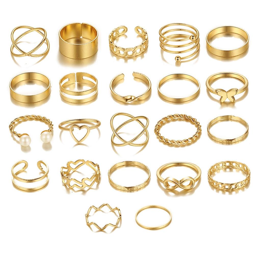 Decorations Finger Rings Gift Gold/Silver High Quality
