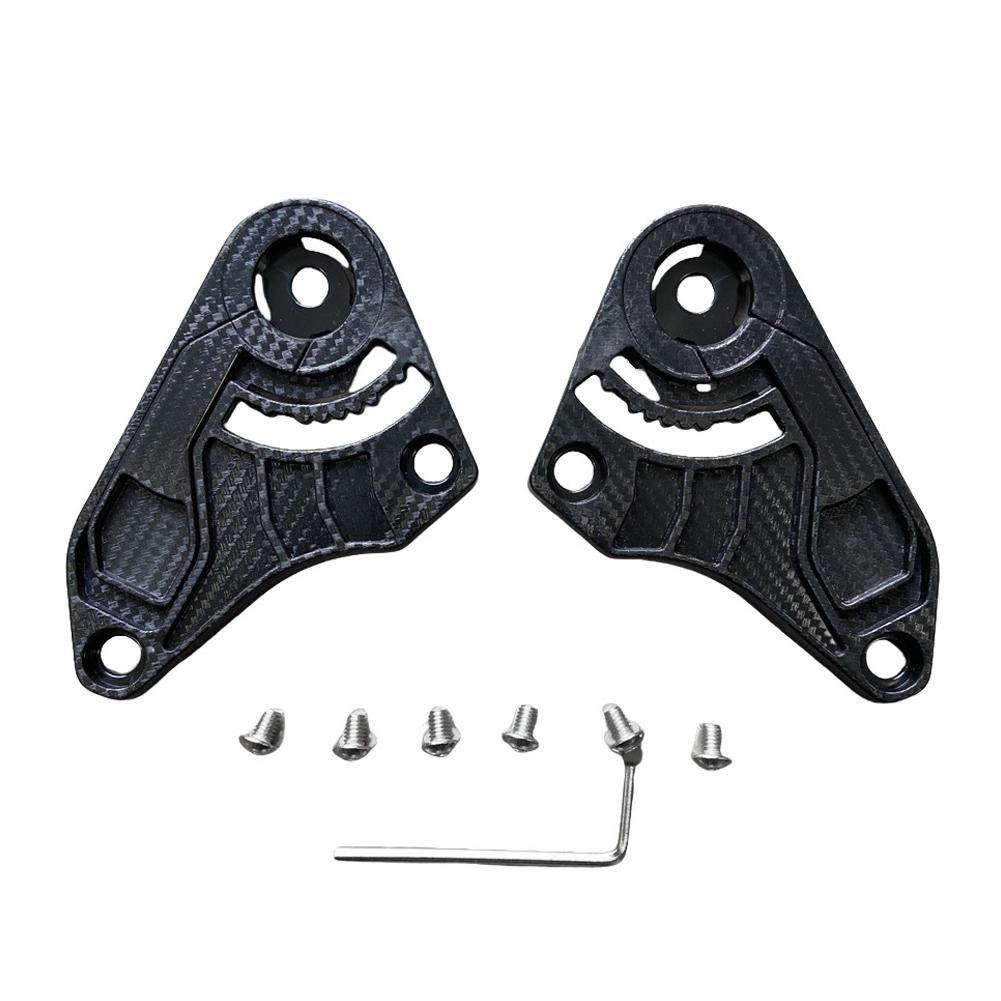 2Pcs Helmet Parts for AGV Pista Motorcycle Vent Nose Seal Mouth Button Base Helmet Accessories Motorcycle Equipments & Parts