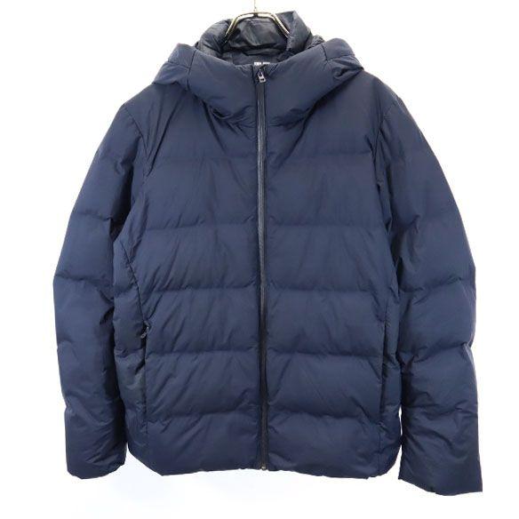 UNIQLO seamless Down jacket L Navy system Men's Used