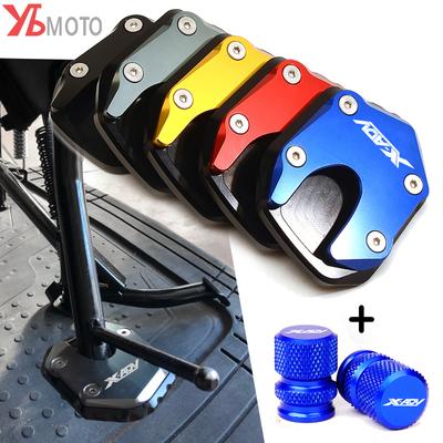 Motorcycle Accessories For HONDA X-ADV 750 CNC Valve Cap Kickstand Pad Foot Side Stand Extension XADV750 XADV