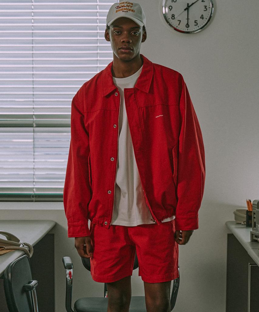 MAYOL Bio Twill Shorts_Red