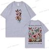 Christian Floral Vintage Boho T-shirt Women He Makes Everything Beautiful Graphic Tee Inspirational Retro Flower Religious Shirt