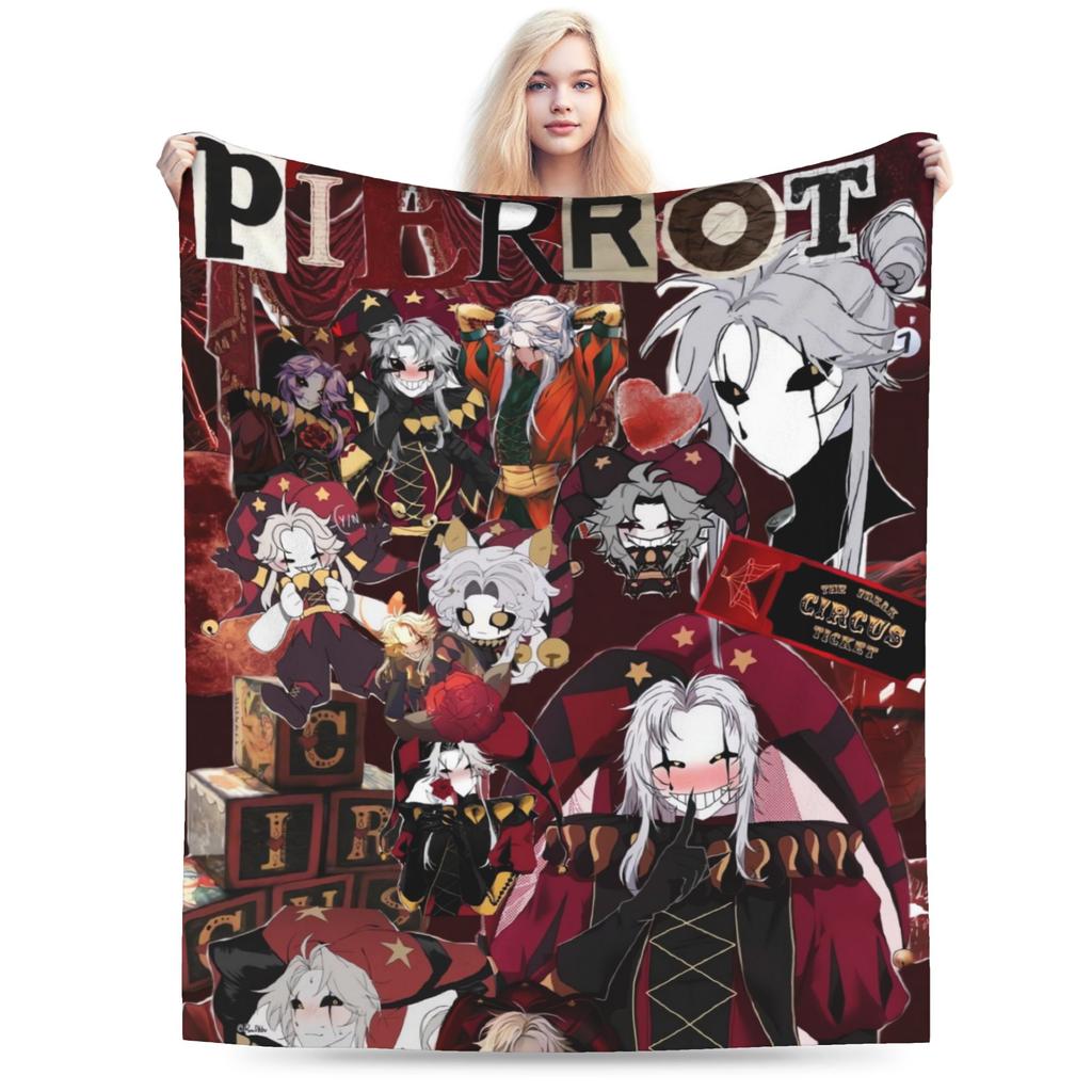 Die Freak Circus Flanelldecke Winter Super Warme Überwurfdecke für Mädchen Jungen Couch Bett Straßen Trend Bettbezug Sofa Bettbezug