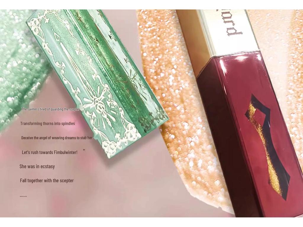 Haggard Black Ash Dual-Ended Lip Glaze & Matte Lipstick Combo - Versatile Nude Lip Gloss & Matte Finish