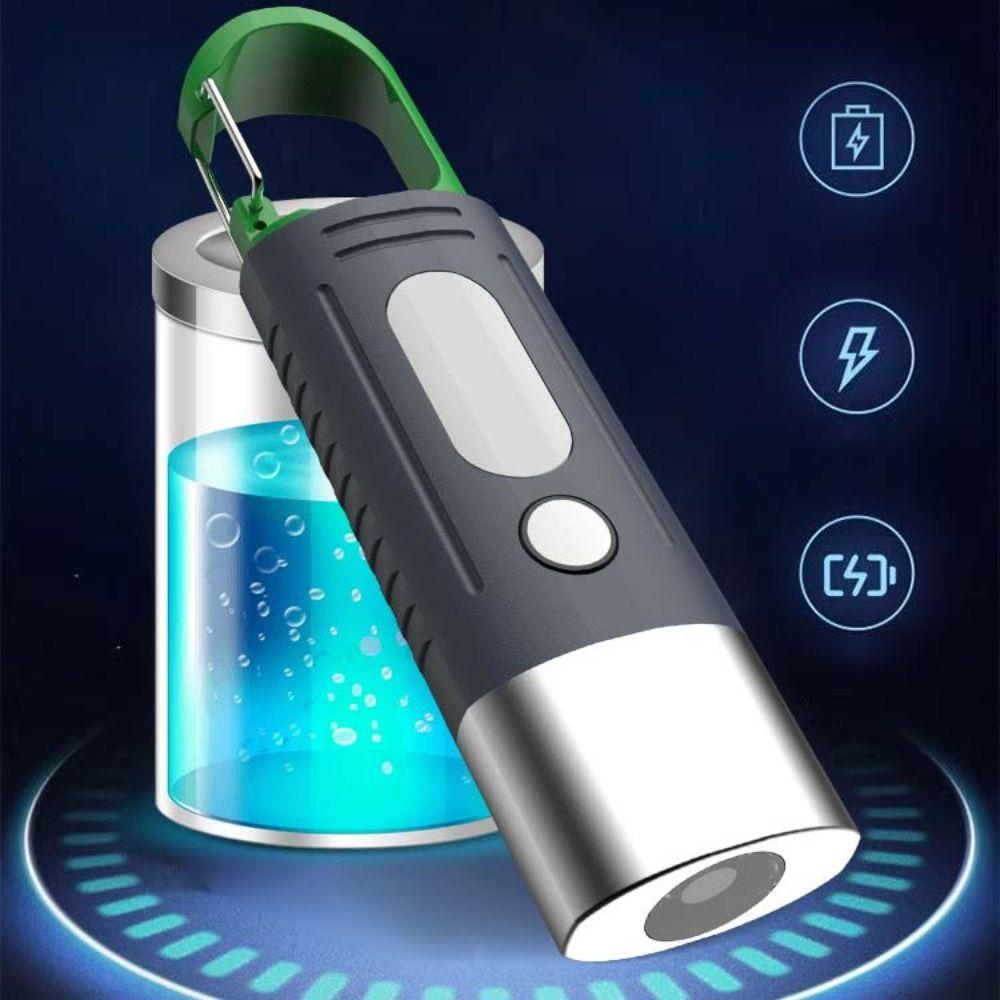 3 LED and Side Lights LED Flashlight Waterproof Keychain Flashlight Emergency Lights Outdoor