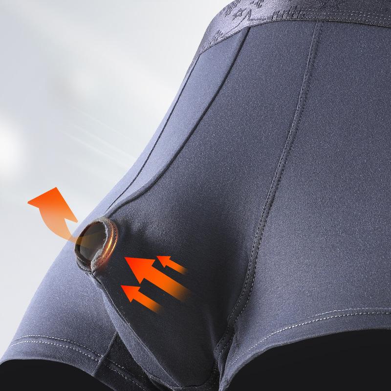 Boxershorts für Herren zur Vorhauttrennung mit Hodensackunterstützung – bequemes und langlebiges Vier-Ecken-Design.