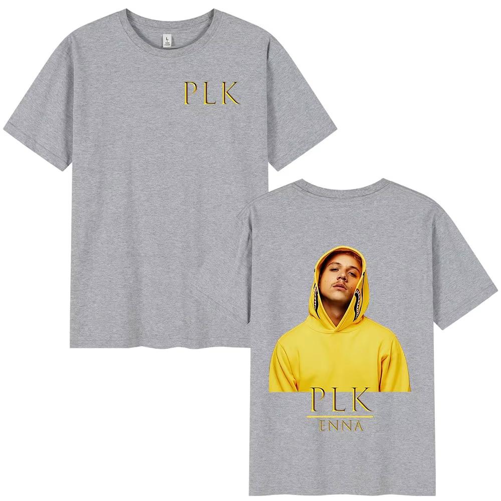 Rapper Plk Enna Album Graphic Tshirt Men Women Fashion Pop Music Tshirt Male Casual Cotton T Shirts Vintage Hip Hop T Shirts