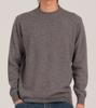 Beoteunseoul [90% Wool] Minimal Crew Neck Daily Knit (Gray)