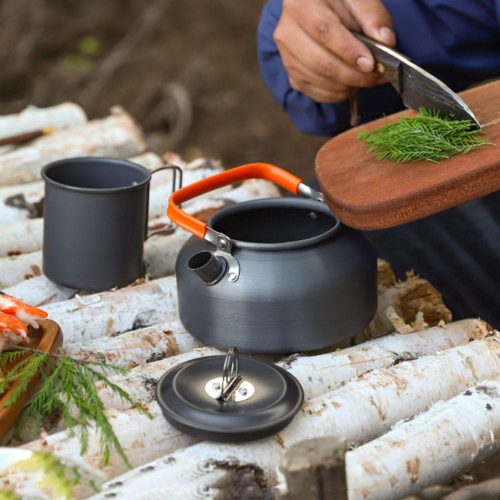 Kettle Camping Tableware Frying Pan Picnic Pot Set Outdoor Cookware Set Travel Outdoor