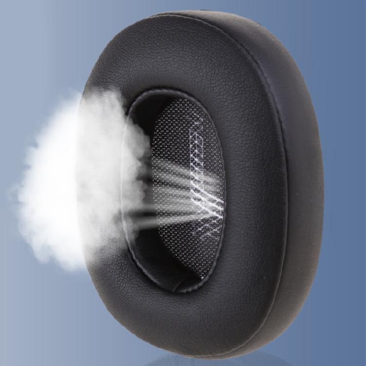 2 Pieces Leather Ear Pads Cushion Cover Replacement Earpads for E55BT Headset