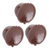 Coffee Capsules Reusable Refillable Coffee Cup Filter Kit Fit for DOLCE GUSTO Machine(Coffee 3 Capsules1 Spoon 1 Brush)