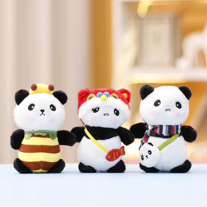 

Cute Giant Panda Plush Toy Keychain Pendant 13 cm