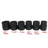 Cylindrical Nut Extractor Set, 5-Piece, Chrome Molybdenum Steel, Extended Thread.