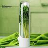 Contenitore per Porta Laterale del Frigorifero Salva Erbe per Frigorifero, Contenitori per Baccelli Coriandolo, Contenitore per Freschezza Verdure, Fresh Keeper, Prezzemolo, Asparagi