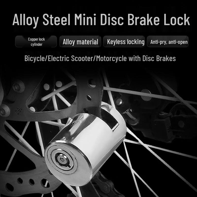 Portable Anti-theft Disc Brake Lock