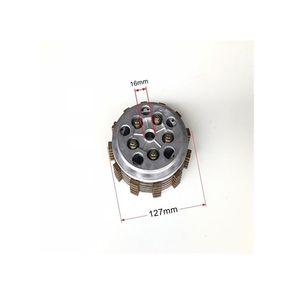 GN125 GS125 HJ125K GZ125 GS125 125cc Motorcycle Engine Compatible Clutch Assembly Pressure Plate (Big Gear)