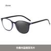 Lightweight Small Round Reading Glasses Eyeware High Quality Women Anti Blue Light Eyeware Photochromic Prescription Eyeglasses