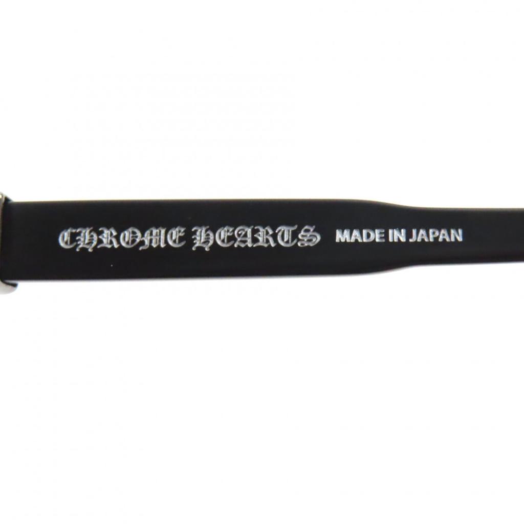 Great CHROME HEARTS Sunglasses COX UCKER CH Cross Eyewear Matt Black 925 Mens Used