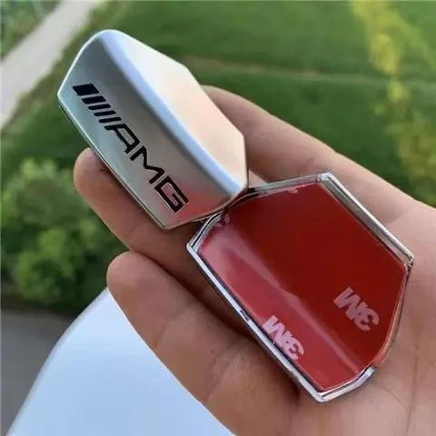 2025 Hot New Car Steering Wheel Decoration Trim Sticker Emblem Badge For Mercedes Benz AMG W206 W204 W205 W212 W213 W221 W222 W2