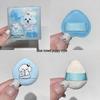 Gege Bear Cute Cloud Powder Puff Set - Water Drop & Heart Shape Makeup Sponges