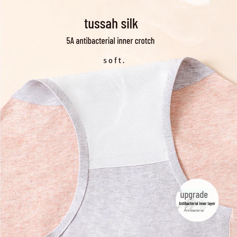 Langsha Women's High-Waist Tummy Control Antibacterial Briefs