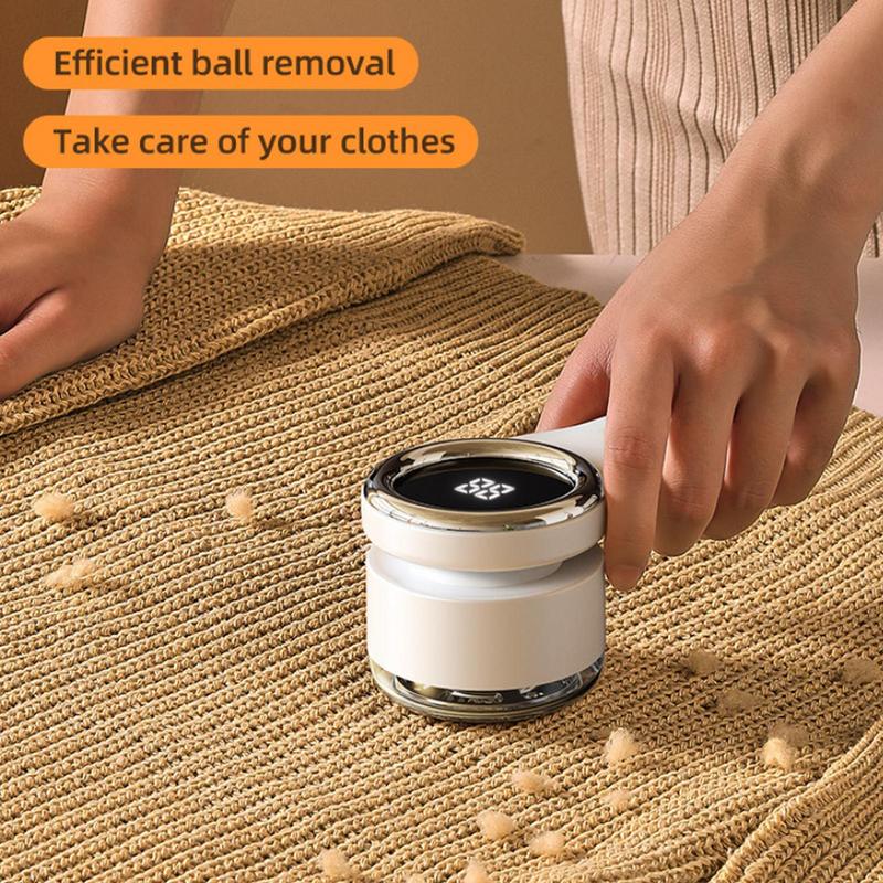Fabric Pilling Remover Manual Lint Remover Clothes Fabric Shaver Digital Display Pilling Remover Battery Depiller Lint Shaver