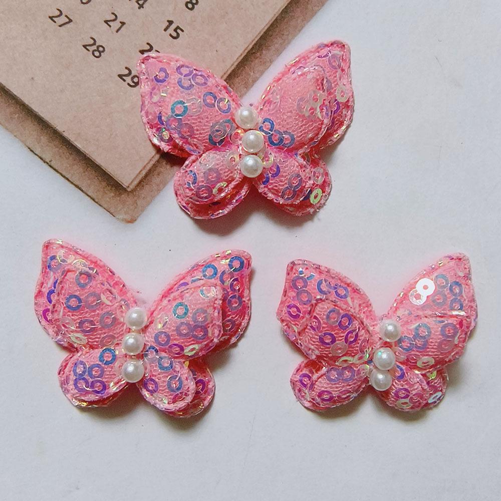 Accesorii de Păr pentru Copii cu Fluturi cu Paiete și Perle Pantofi, Îmbrăcăminte, Genți și Accesorii Accesorii cu Fluturi