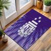 AFA Logo with Stars on Purple Background Patterned carpet, non slip mat suitable for living room and bedroom sofas