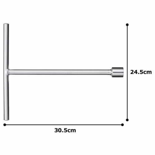 Tone (TONE) T-shaped wrench HPTW-19, 19mm width across flats