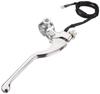 KITACO Right Lever Holder Set for with Mirror & (Long) Monkey, Etc., Holder, Silver, 525-0701301
