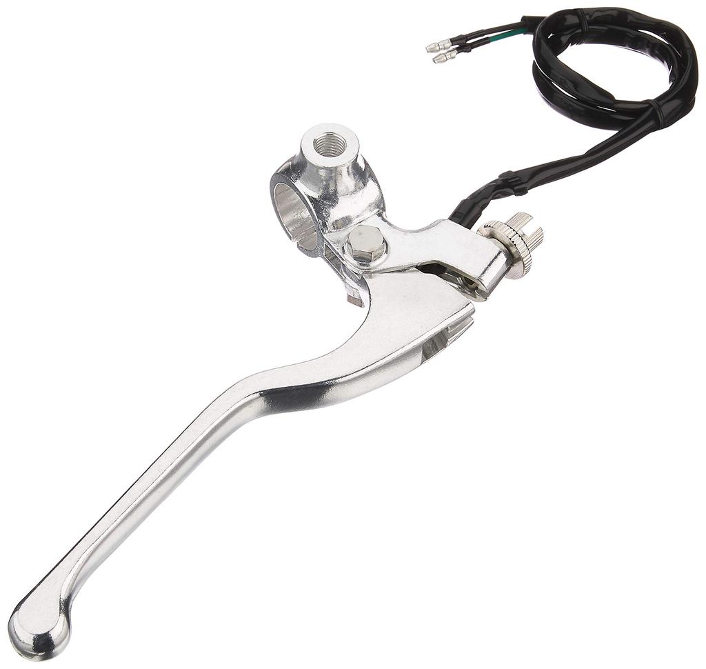 KITACO Høyre hendelholdersett for med speil & (Lang) Ape, osv., Holder, Sølv, 525-0701301